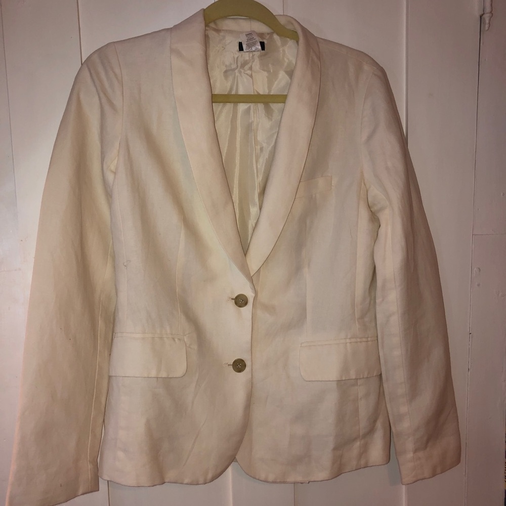 J. Crew Creme Blazer